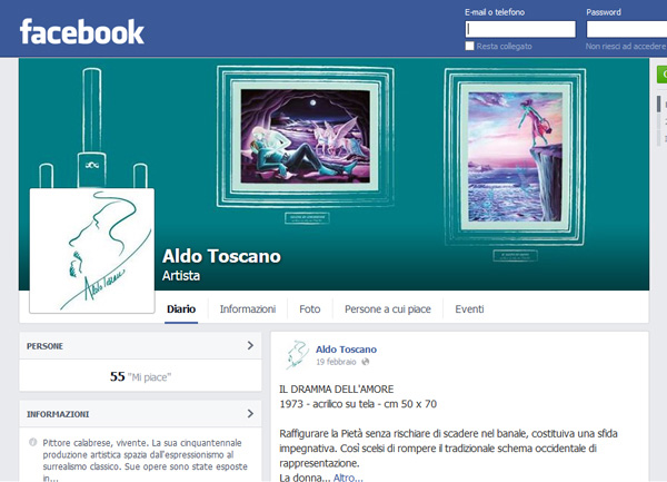 Aldo Toscano cover facebook