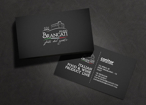 Feudo Brancati business card