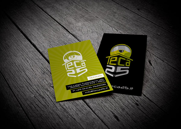 Teca 25 business card